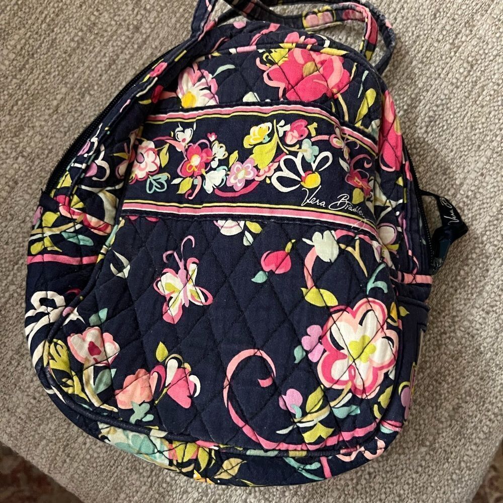 Vera Bradley lunch bag in Ribbons pattern